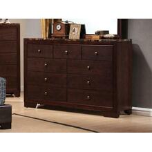 Conner Casual Cappuccino Nine-drawer Dresser