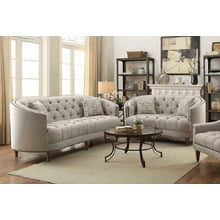 Avonlea Beige Two-piece Living Room Set