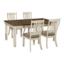 Bolanburg - Antique White 5 Piece Dining Room Set