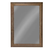 Distressed Brown Accent Mirror